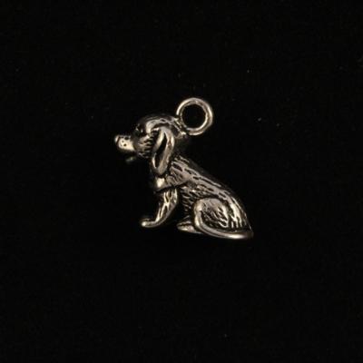 Sitting Dog Charm photo