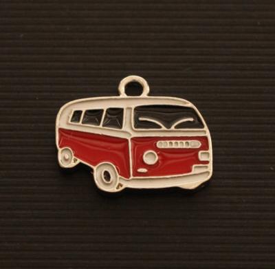 Red Camper Van Charm photo