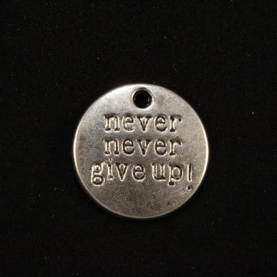 Never Never Give Up Charm photo