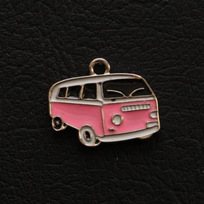 Pink Camper Van Charm photo