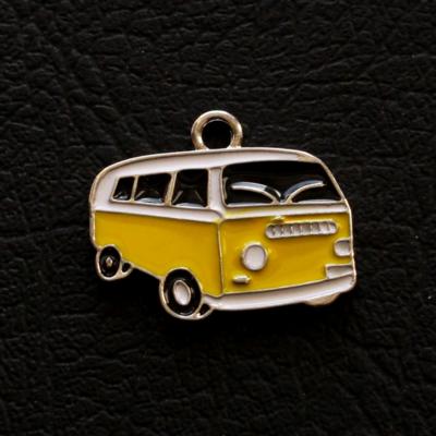 Yellow Camper Van Charm photo